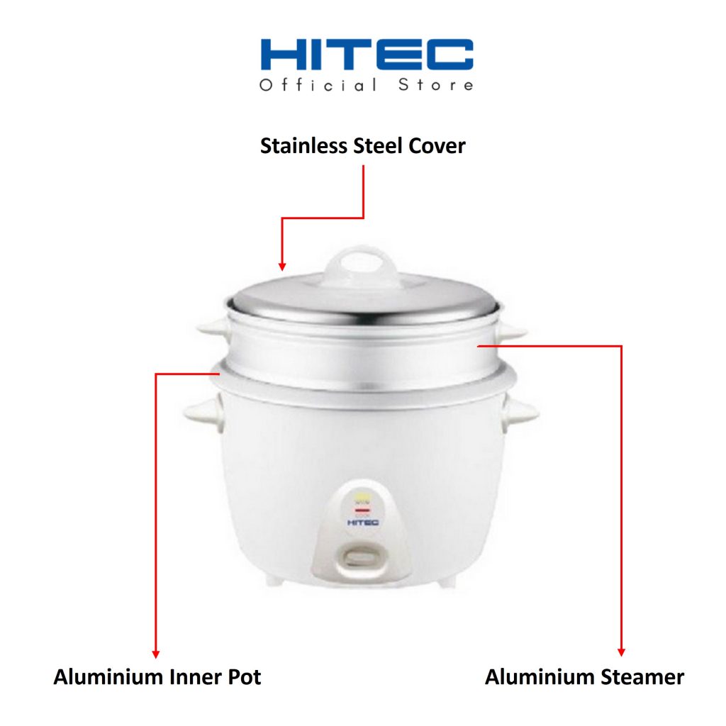Electric Rice Cooker (1.8L) HTR-1803 - Hitec